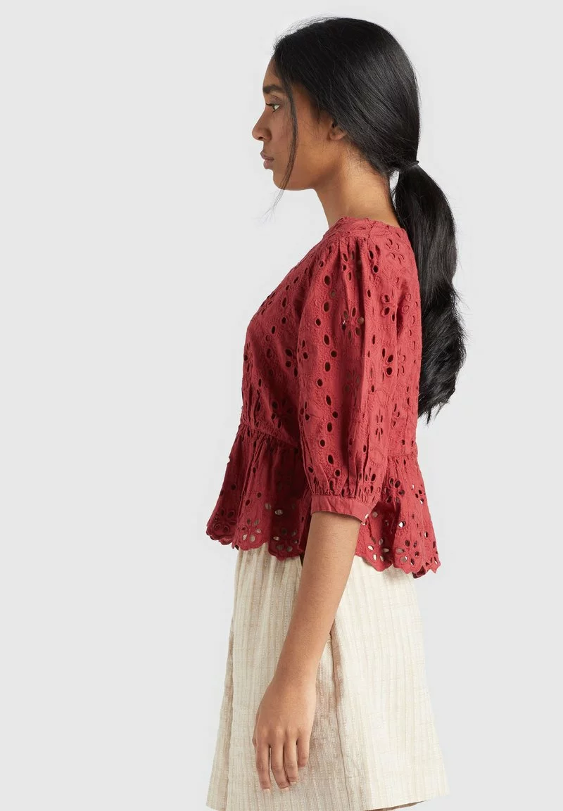 Rabatt 🥰 Khujo GALILEA - Bluse - Rotbraun, Damen 👏 5 Rabatt 🥰 Khujo GALILEA - Bluse - Rotbraun, Damen 👏 – Bild 5