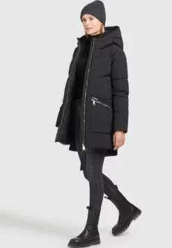 Billig 🎁 Khujo BINE - Wintermantel - Schwarz, Damen 😀 -Khujo Exquisiter Laden 01779ad920f9428698f8c227e55f317d