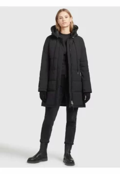 Top 10 ✨ Khujo DORANA - Wintermantel - Schwarz, Damen 👍 -Khujo Exquisiter Laden 029655f63b3d4cc9bf22b4d9b0381d51