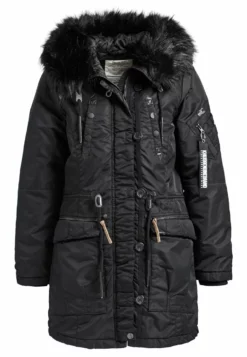 Blitzangebot ❤️ Khujo LORENE - Wintermantel - Black, Damen 🛒 -Khujo Exquisiter Laden 02b3b36577e44ae2b6ea3b5c09b82f32