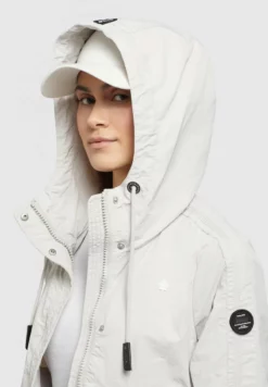 Auslauf ✨ Khujo ZAHIRA3 - Leichte Jacke - Hellgrau, Damen 🧨 -Khujo Exquisiter Laden 04309f863caf4bea9f0c0aa6bd4ccc83