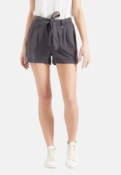 Billig 🌟 Khujo INDIRA - Shorts - Grau Gewaschen, Damen 😉 -Khujo Exquisiter Laden 04816f65641c494683ac085f9a103761