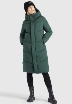 Blitzangebot 🌟 Khujo TORINO - Wintermantel - Dunkelgrün, Damen 😍