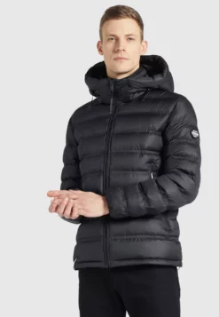 Billig 🥰 Khujo TUDOR - Winterjacke - Schwarz, Herren ❤️