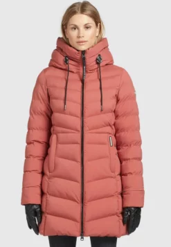 Aktion ⌛ Khujo TUHANI MATT - Winterjacke - Blassrot, Damen ❤️