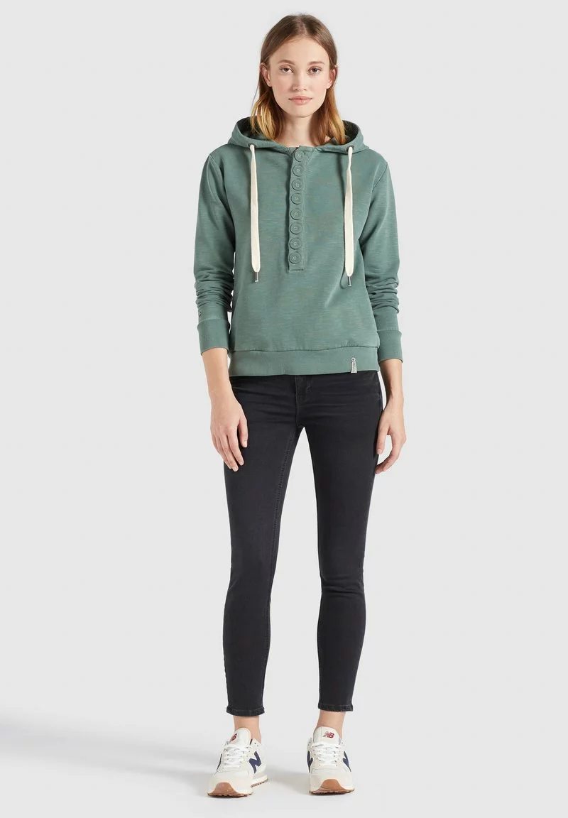 Billig 🧨 Khujo KEIKI - Kapuzenpullover - Aqua Gewaschen, Damen 🤩 2 Billig 🧨 Khujo KEIKI - Kapuzenpullover - Aqua Gewaschen, Damen 🤩 – Bild 2