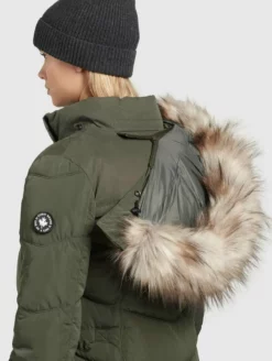 Schlussverkauf 🔔 Khujo LUBECK LONG5 - Wintermantel - Dunkeloliv, Damen 👍 -Khujo Exquisiter Laden 0c5b6eb071934efab56d35986ffb0585