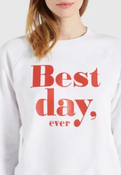Blitzangebot ✔️ Khujo SILICIA BEST DAY - Sweatshirt - Weiß, Damen 👍 -Khujo Exquisiter Laden 0c68ca78b72c40f8bcde3522b2699594