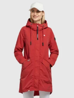 Neu 🛒 Khujo GAMES - Parka - Rot, Damen ⭐