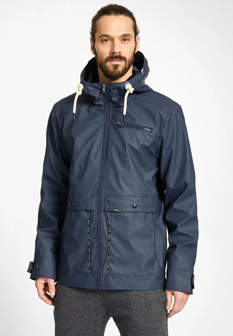 Bester Verkauf 😉 Khujo DARKIN - Regenjacke / Wasserabweisende Jacke - Dunkelblau, Herren 😍 1 Bester Verkauf 😉 Khujo DARKIN - Regenjacke / Wasserabweisende Jacke - Dunkelblau, Herren 😍