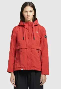 Billig 🎁 Khujo ZAHIRA3 - Leichte Jacke - Rot, Damen 🔥