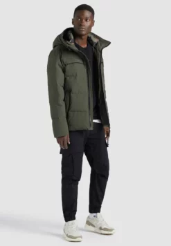 Billig 🛒 Khujo TERRY - Winterjacke - Dunkelgrün, Herren 🤩 -Khujo Exquisiter Laden 100e695e12ee486b9267e5abbf34e552