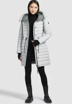 Rabatt 🎉 Khujo MANTEL NIANA SHINE - Wintermantel - Hellgrau, Damen 👍 -Khujo Exquisiter Laden 131135a84bbb48229c29e00e6d6dcb0e