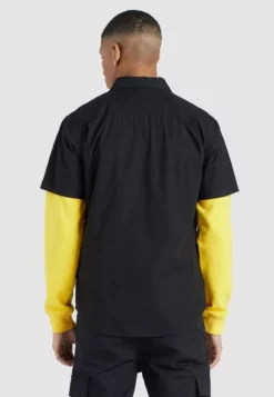 Auslauf ⌛ Khujo SKELTON - Hemd - Black, Herren ⭐ -Khujo Exquisiter Laden 131d4515bd21403291ea523b254f0770