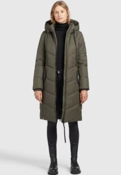 Angebote 🥰 Khujo ARIBAY - Wintermantel - Dunkeloliv, Damen ⭐ -Khujo Exquisiter Laden 142f87b41249426b97b21c48665f137b