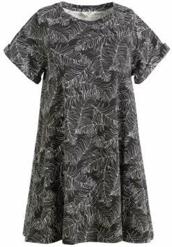 Beste Bewertungen von 😉 Khujo IOCASTE - Jerseykleid - Schwarz Gemustert, Damen ❤️ -Khujo Exquisiter Laden 157cd34beb574a7d8ebb2328ccabd6a0