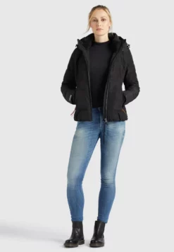 Top 10 🎁 Khujo FAYONA - Winterjacke - Black, Damen 🔔