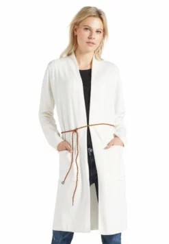 Budget 🤩 Khujo PERKY WITH BELT - Strickjacke - Beige, Damen 👍 -Khujo Exquisiter Laden 18f42d49f3f94453947cccc9eafd7498