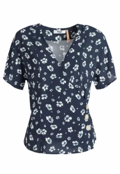 Coupon 🧨 Khujo GIOVANNA - Bluse - Blau-weiß Geblümt, Damen ❤️ -Khujo Exquisiter Laden 1a7d9d4fa6f5403c8c1ed86d9d201f89