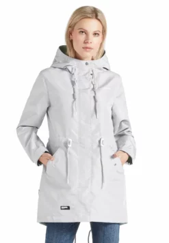 Bestpreis 🛒 Khujo EMURI - Parka - Light Grey, Damen 😉