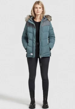 Coupon 🔔 Khujo WINSEN - Winterjacke - Blaugrau, Damen 🥰 -Khujo Exquisiter Laden 1b9e75947e8940a78379f5633eebe3c3