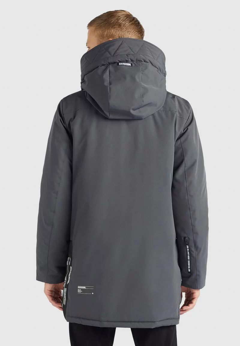 Angebote 🔔 Khujo DANCER - Wintermantel - Grau, Herren 🤩 3 Angebote 🔔 Khujo DANCER - Wintermantel - Grau, Herren 🤩 – Bild 3