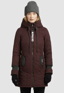 Blitzangebot 🌟 Khujo JERRY PRIME - Wintermantel - Weinrot, Damen 👏
