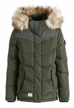 Bestpreis 👍 Khujo WINSEN6 - Winterjacke - Dunkeloliv, Damen 😍 -Khujo Exquisiter Laden 21429a78a0a14aff8afcd84be36ab696