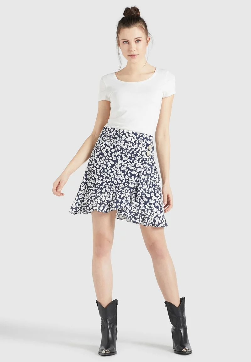 Schlussverkauf ๐ Khujo UNDINE - A-Linien-Rock - Dunkelblau-weiß Geblümt, Damen ๐ 6 Schlussverkauf ๐ Khujo UNDINE - A-Linien-Rock - Dunkelblau-weiß Geblümt, Damen ๐ โ Bild 6