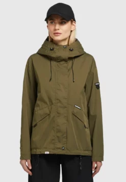 Beste Bewertungen von 💯 Khujo FRIPS - Übergangsjacke - Dunkeloliv, Damen ⭐