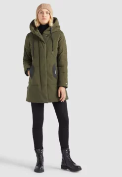 Angebote 🎉 Khujo SHERMA2 - Wintermantel - Oliv, Damen 🔥 -Khujo Exquisiter Laden 245425348e7140c4bab9d6a52d68c5ab