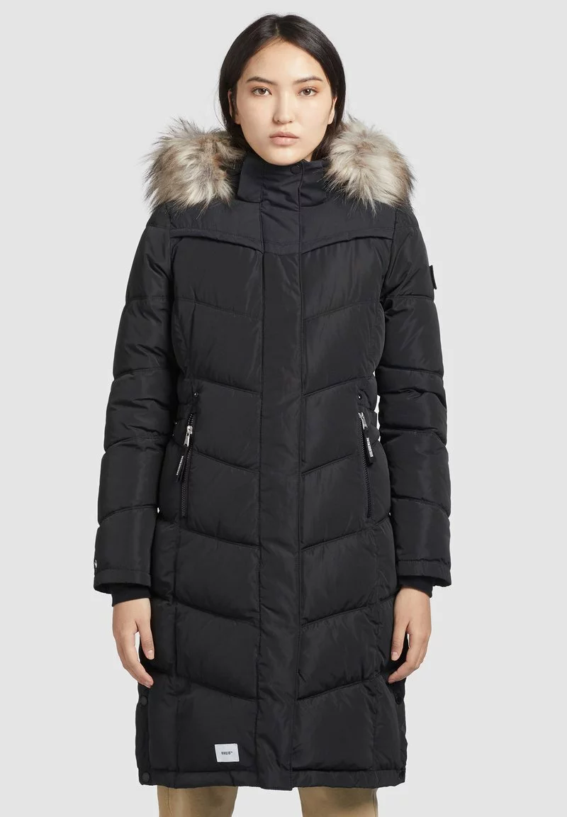 Blitzangebot 😍 Khujo LUBECK LONG - Wintermantel - Schwarz, Damen 🤩 1 Blitzangebot 😍 Khujo LUBECK LONG - Wintermantel - Schwarz, Damen 🤩