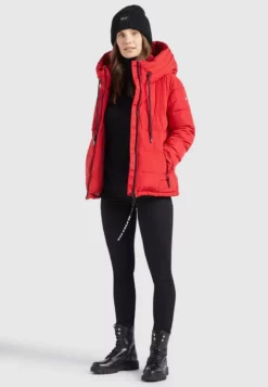 Coupon 🥰 Khujo LILENA - Winterjacke - Rot, Damen 🔔 -Khujo Exquisiter Laden 253bbab6fd574b3ca306a1853fded9d1