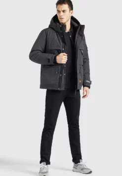 Top 10 💯 Khujo BOYNTON - Winterjacke - Dunkelgrau, Herren ⌛ -Khujo Exquisiter Laden 25648daad1334d418bd2589f10cd0e67