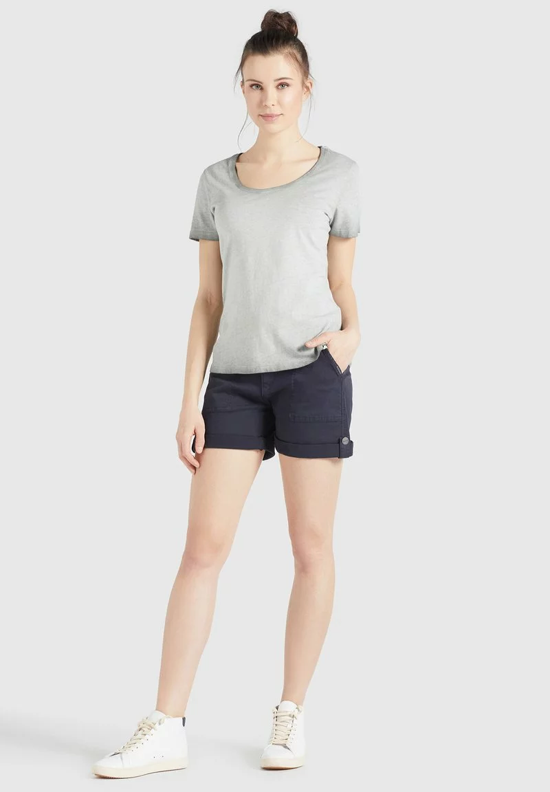 Großhandel 🔔 Khujo PERGOLA - T-Shirt Basic - Grau, Damen ⭐ 2 Großhandel 🔔 Khujo PERGOLA - T-Shirt Basic - Grau, Damen ⭐ – Bild 2