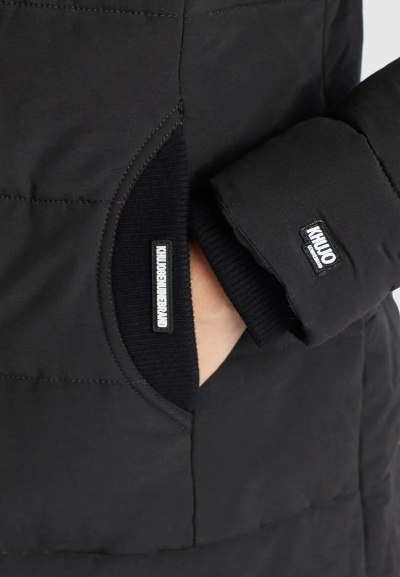 Budget 🌟 Khujo SHERMA2 - Wintermantel - Schwarz, Damen ⌛ 7 Budget 🌟 Khujo SHERMA2 - Wintermantel - Schwarz, Damen ⌛ – Bild 7
