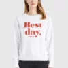 Blitzangebot ✔️ Khujo SILICIA BEST DAY - Sweatshirt - Weiß, Damen 👍