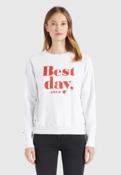 Blitzangebot ✔️ Khujo SILICIA BEST DAY - Sweatshirt - Weiß, Damen 👍