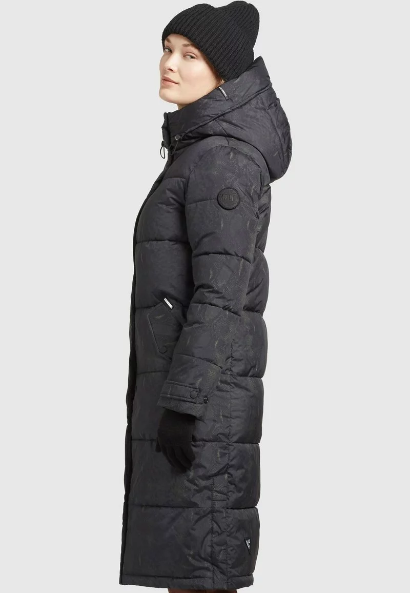 Bester Verkauf 🔥 Khujo DAKOTA - Wintermantel - Schwarz Schlangenmuster, Damen 😉 4 Bester Verkauf 🔥 Khujo DAKOTA - Wintermantel - Schwarz Schlangenmuster, Damen 😉 – Bild 4