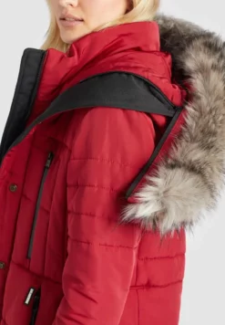 Top 10 👏 Khujo NIAMH - Wintermantel - Rot, Damen ❤️ -Khujo Exquisiter Laden 2fadb37b2d594911a596ec3bfdb42fcf