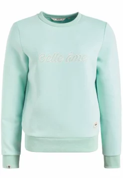 Billig 🌟 Khujo CREOLE - Sweatshirt - Türkis, Damen ⭐ -Khujo Exquisiter Laden 313ba1c19737433888290496a8151b73