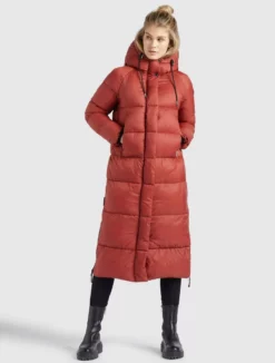 Brandneu ✔️ Khujo IZZY - Wintermantel - Blassrot, Damen 😉