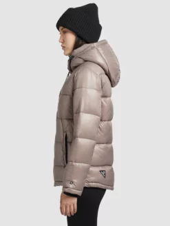 Blitzangebot ⌛ Khujo GERDA SHINY - Wintermantel - Taupe Glänzend, Damen 🔔 -Khujo Exquisiter Laden 32795966e1e64d859a930de42c3260ca