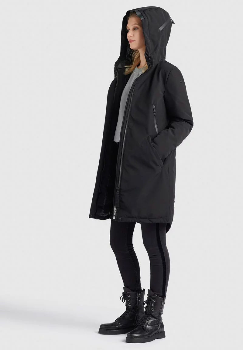 Budget 🌟 Khujo CHARLYN - Wintermantel - Schwarz, Damen 🤩 7 Budget 🌟 Khujo CHARLYN - Wintermantel - Schwarz, Damen 🤩 – Bild 7