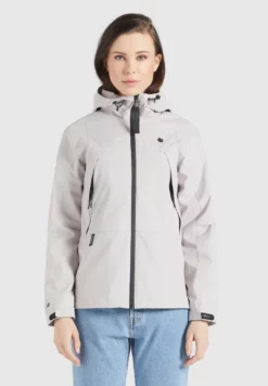 Angebote 🎁 Khujo ROZA2 - Outdoorjacke - Hellgrau, Damen 😀