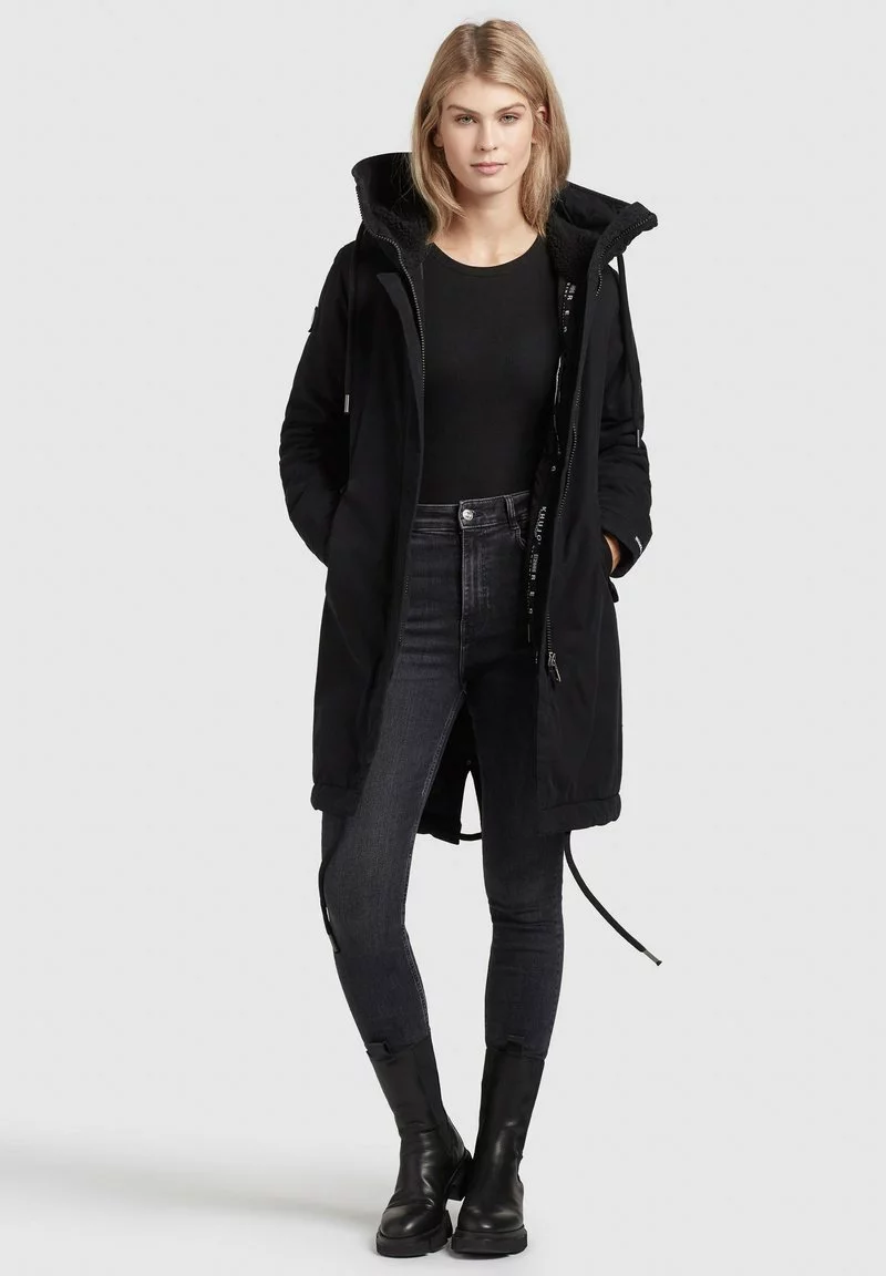 Schlussverkauf 👍 Khujo MARINA - Wintermantel - Schwarz, Damen ⭐ 6 Schlussverkauf 👍 Khujo MARINA - Wintermantel - Schwarz, Damen ⭐ – Bild 6