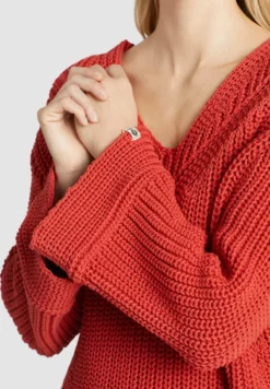 Bestpreis 😉 Khujo NIKKI - Strickpullover - Burned Orange, Damen 😍 -Khujo Exquisiter Laden 3a76890dea1949d6a78c988648abdcd2