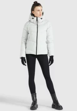 Besorgen ❤️ Khujo MONTY - Winterjacke - Hellgrau, Damen ⭐ -Khujo Exquisiter Laden 3b48c496c67b41f3a6f923fab6419d89
