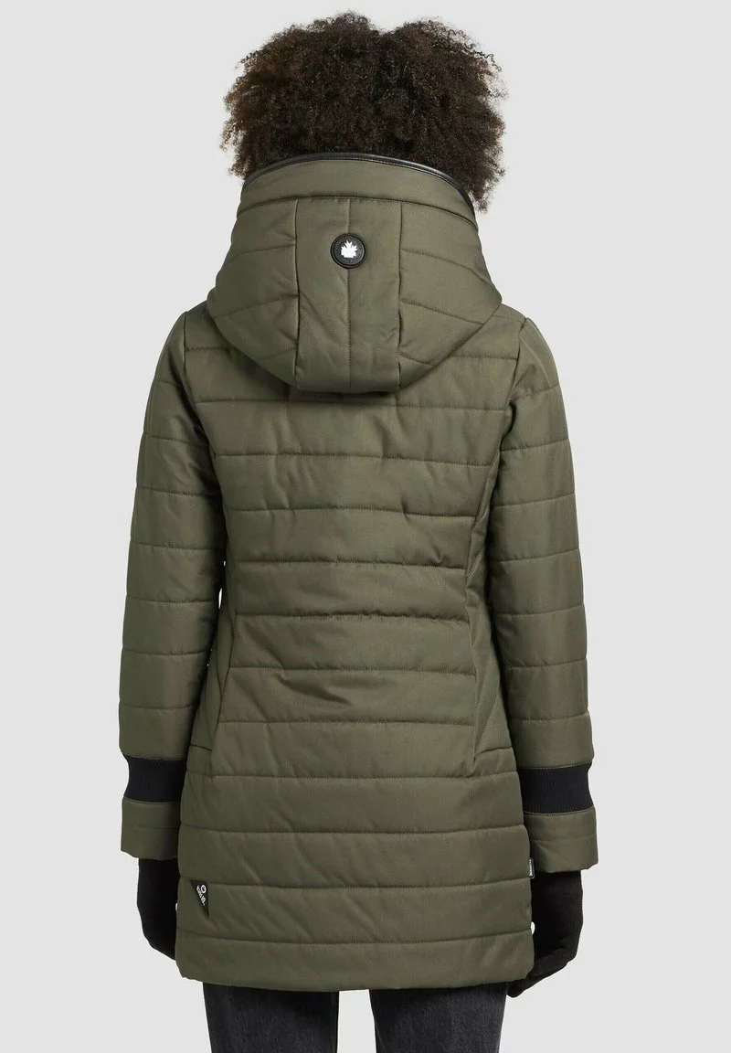 Bestes Angebot 🥰 Khujo SHINE2 STRUCTURED - Wintermantel - Dunkeloliv, Damen 🎉 3 Bestes Angebot 🥰 Khujo SHINE2 STRUCTURED - Wintermantel - Dunkeloliv, Damen 🎉 – Bild 3