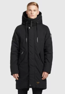 Schlussverkauf ❤️ Khujo HAAK - Wintermantel - Schwarz, Herren 👏